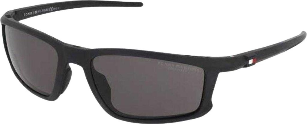 Tommy Hilfiger - Sonnenbrille für Herren, Matt SY1860 (Einheitsgröße) (Schwarz)