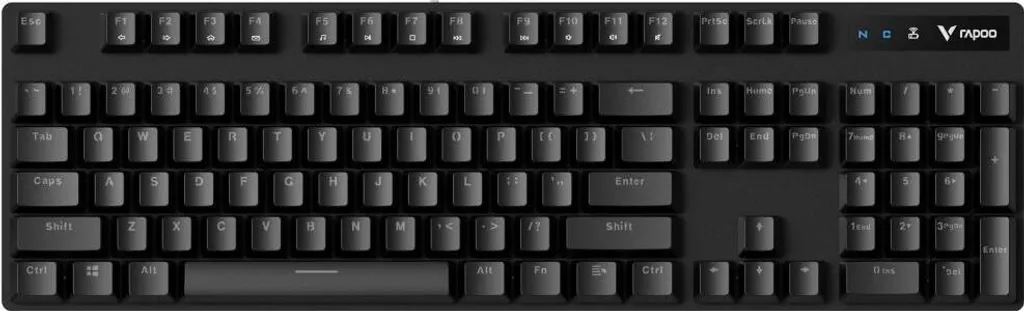 Clavier sans fil mécanique gaming Rapoo V500PRO noir de haute précision