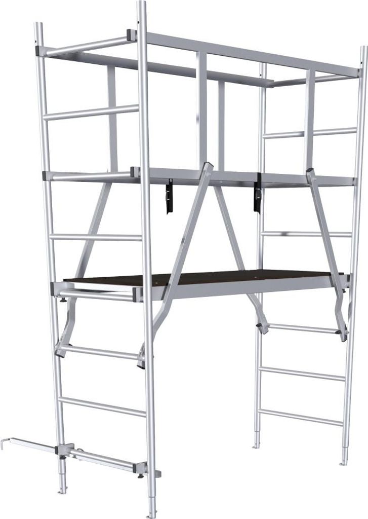 Krause Arbeitsgerüst 2.Aufstockung MONTO ClimTec Aluminium Produktbild 