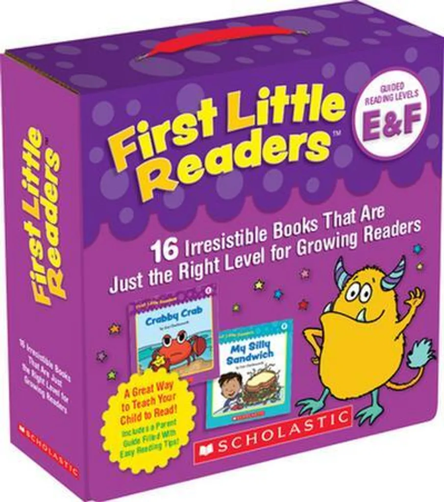 Coffret de Lecture Éducatif First Little Readers E-F pour Jeunes Enfants