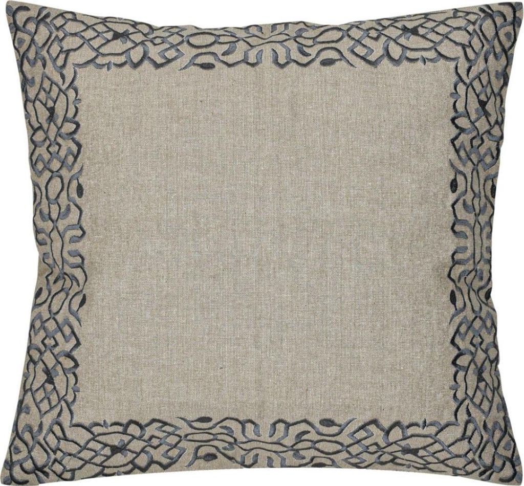 Marrakesch Kissenbezug Kissen 40x40 cm groß | Sofakissen Kuschelkissen aus Baumwolle bestickt als aesthetic Wohnzimmer Deko auf dem Sessel & Sofa ...