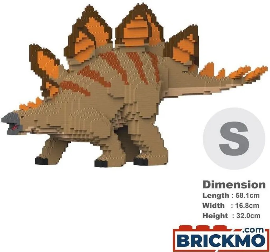 Maquette de Dinosaure Stégosaure JEKCA pour Décoration de Bureau