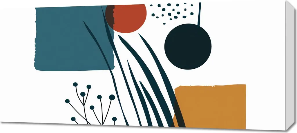 Image Décorative 90x40 cm pour Habiller le Dessus du Canapé ou Lit