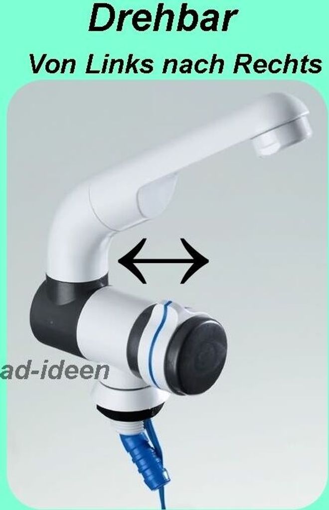 12V Camping Reisemobil Automatikwasserhahn Barwig Wasserhahn Grau Anthrazit