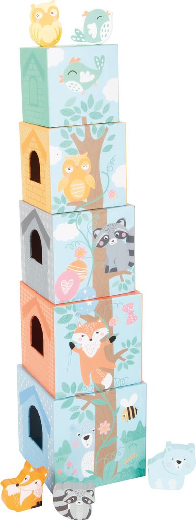 Cubo impilabile pastello Immagine del prodotto 