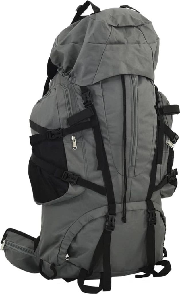 Wanderrucksack Grau 100 L Oxford-Gewebe Produktbild 