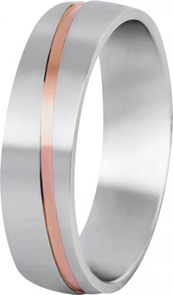 Alliance acier bicolore SPP07 69 mm hypoallergénique et résistante