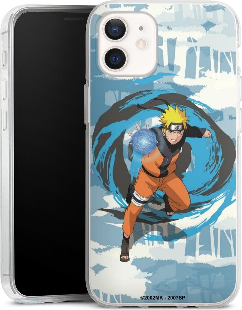 DeinDesign Handyhülle für Apple iPhone 12 Silikon Hülle Case Smartphone Schutzhülle Manga Naruto Shippuden Offizielles Lizenzprodukt