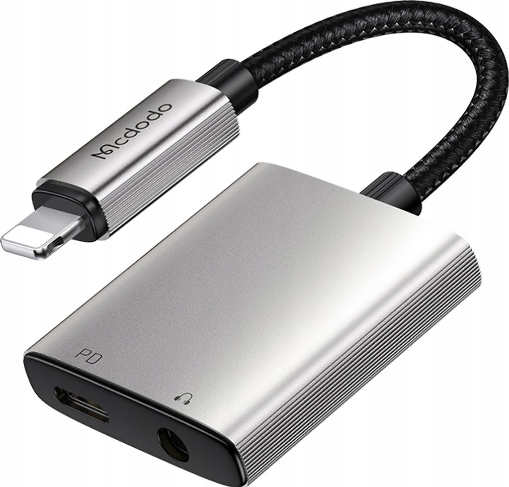 Mcdodo Adaptér Lightning Mini Jack 3,5 Mm Kábel Pre Iphone Obrázok produktu 