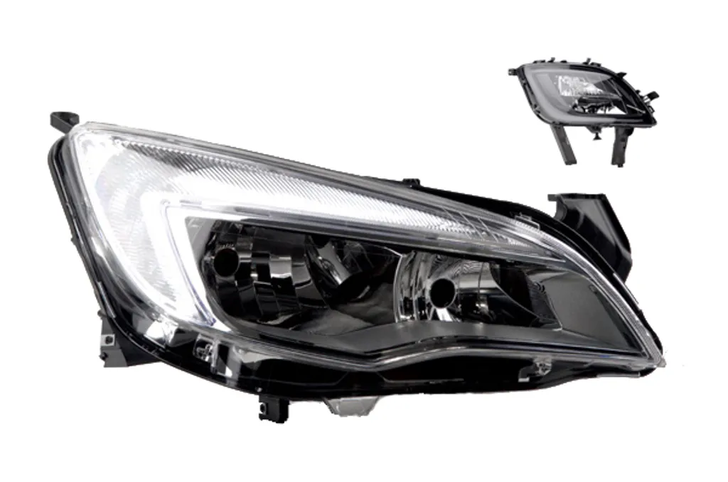 Fari Anteriori Johns per Opel Astra J 2009-2012 H7 H7 Re + Fendinebbia