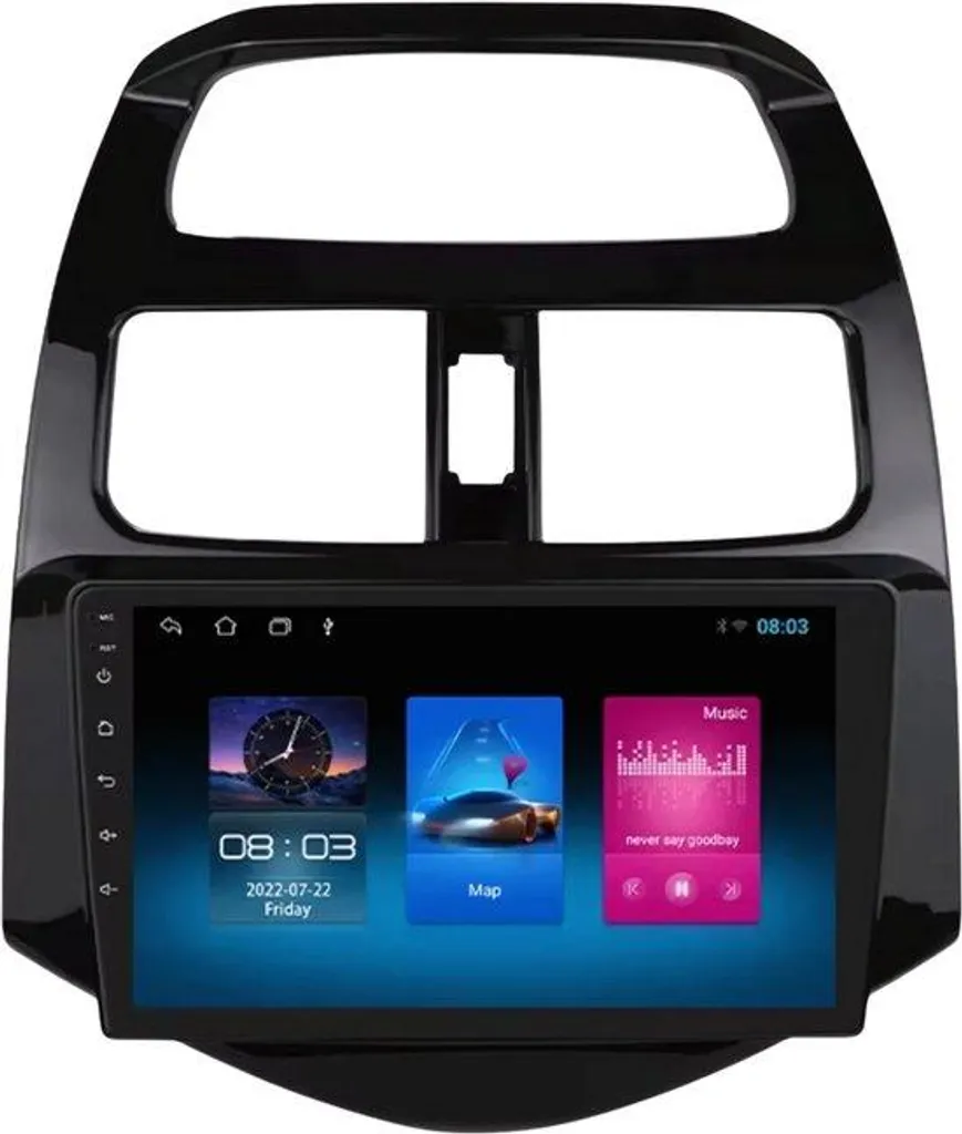 Système Multimédia Android pour Chevrolet Matiz avec Écran Tactile GPS