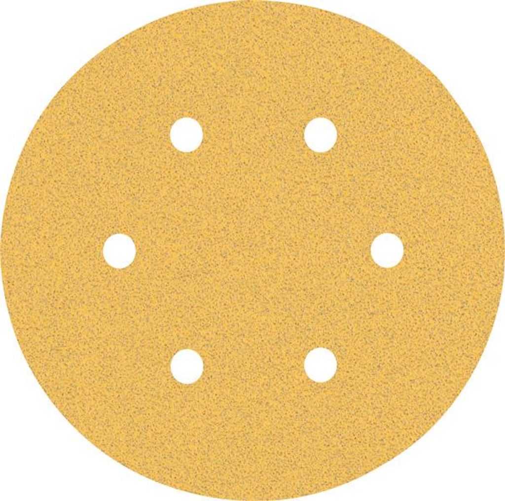 EXPERT C470 Schleifscheibe, 150mm, K80, 6 Löcher, 5-tlg.