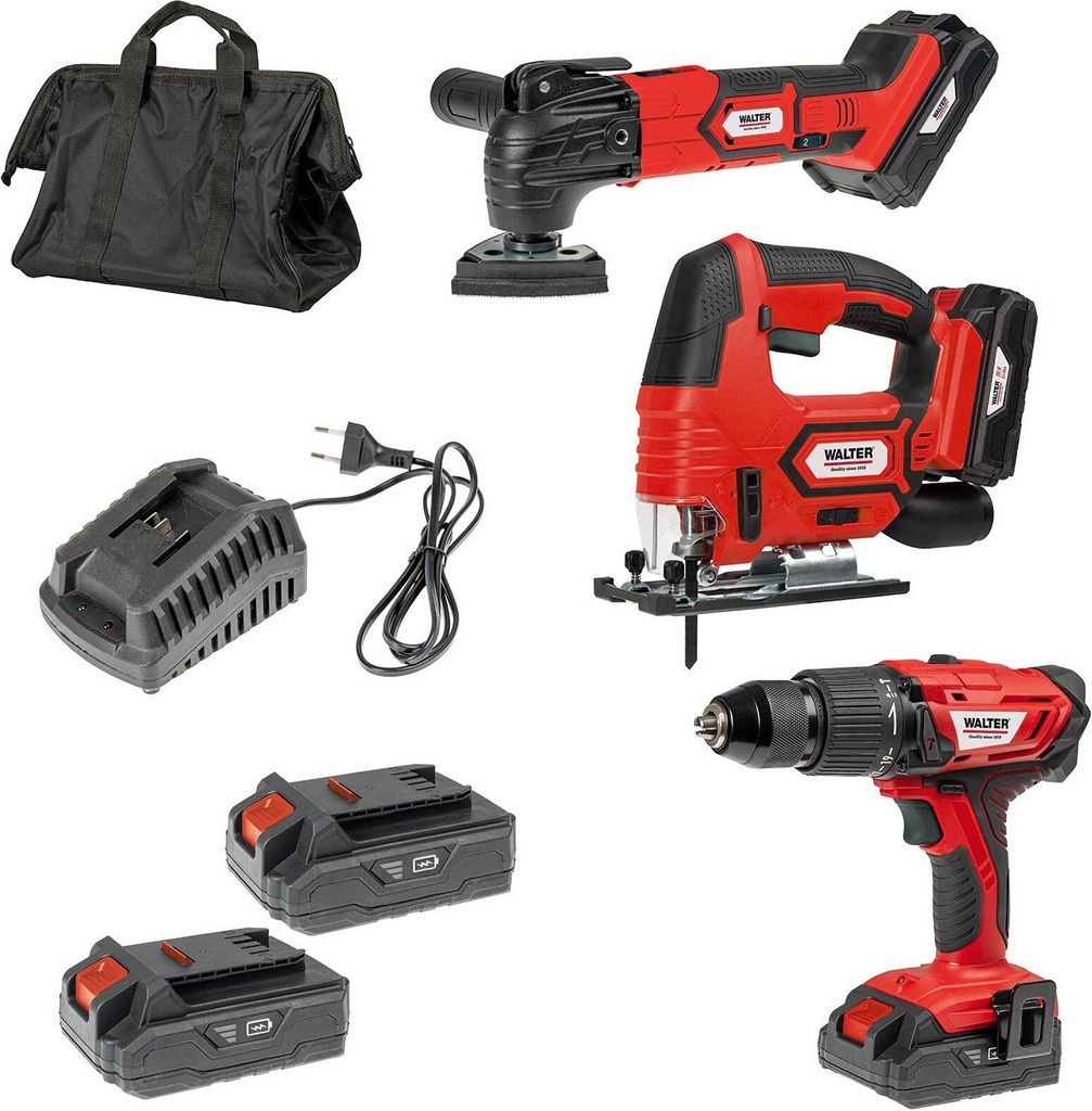 WALTER Geschenke Werkzeugset 7tlg Akku, Geschenk für Männer Produktbild 
