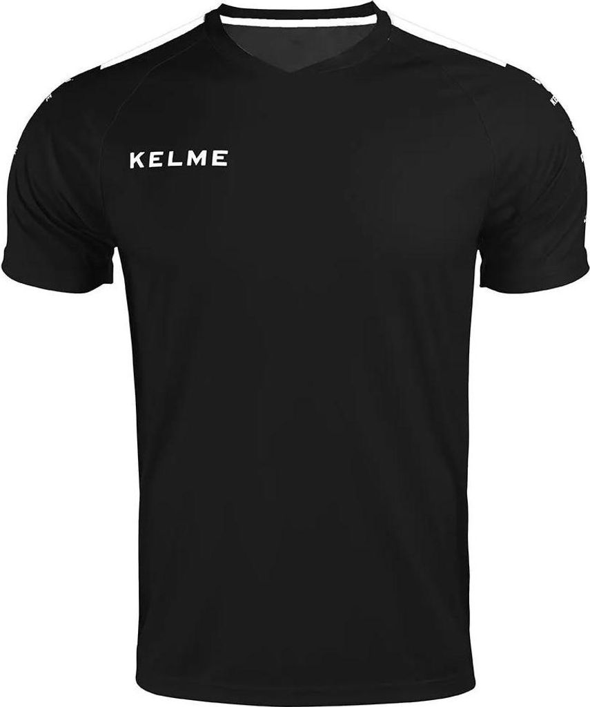 Kelme Lince Kurzarm-t-shirt Schwarz S Herren Schwarz S