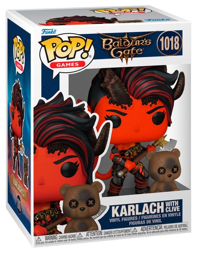 Baldur's Gate Karlach Action Figure con Clive, 7 pollici da Immagine del prodotto 