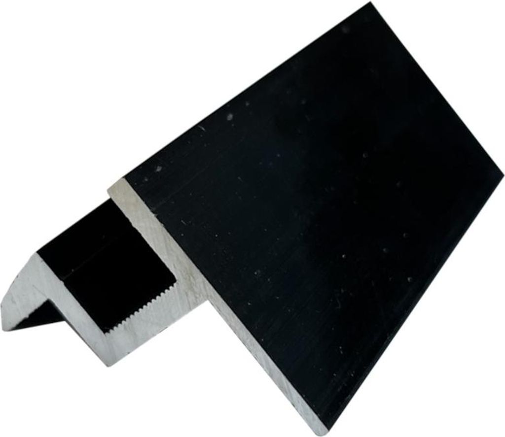 V8 K+ Endklemme (schwarz, eloxiert) Ausführung 30mm Produktbild 
