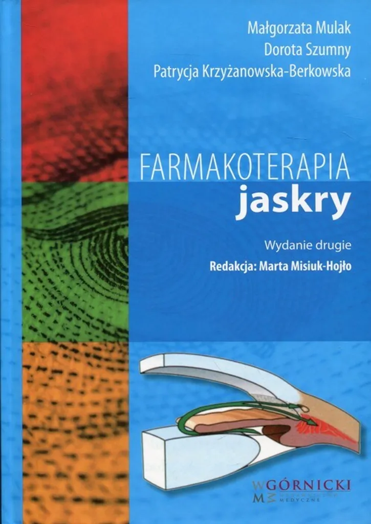 Livre de médecine Farmakoterapia jaskry spécialisé en ophtalmologie