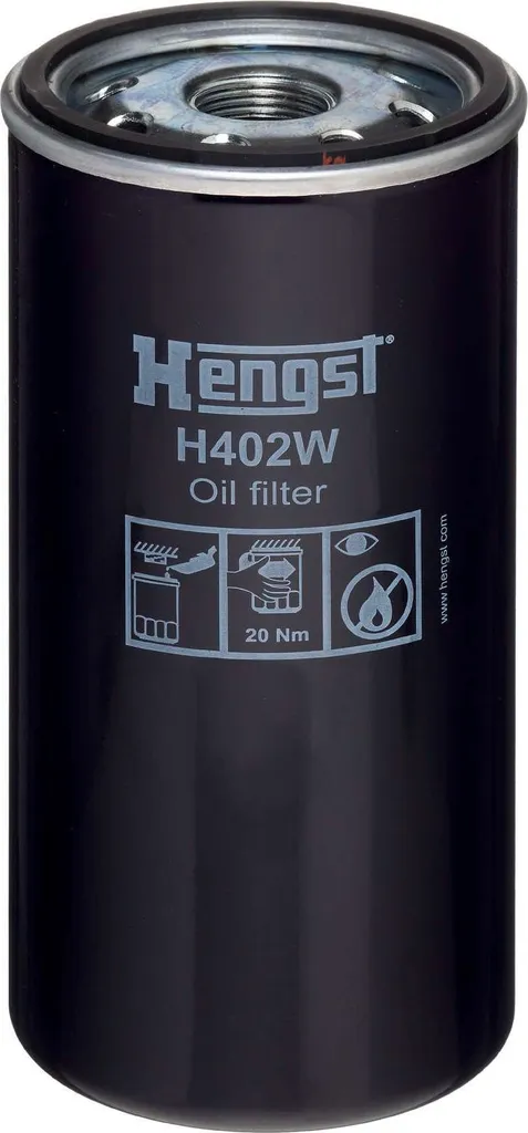 Filtre à huile HENGST FILTER H402W haute performance pour FORD CARGO II