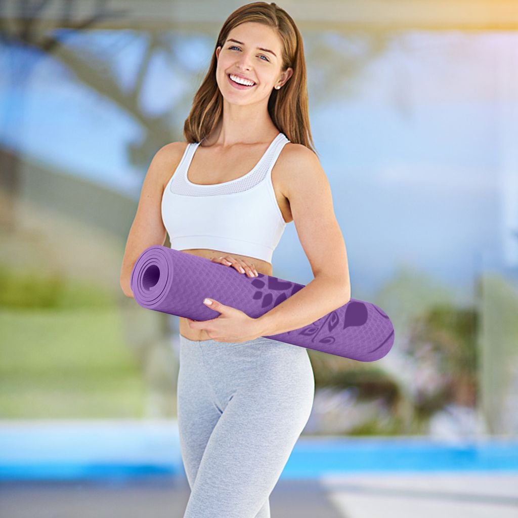 INTEY INTYM02-Pur Podložka na jogu Gymnastická podložka Obrázok produktu 3