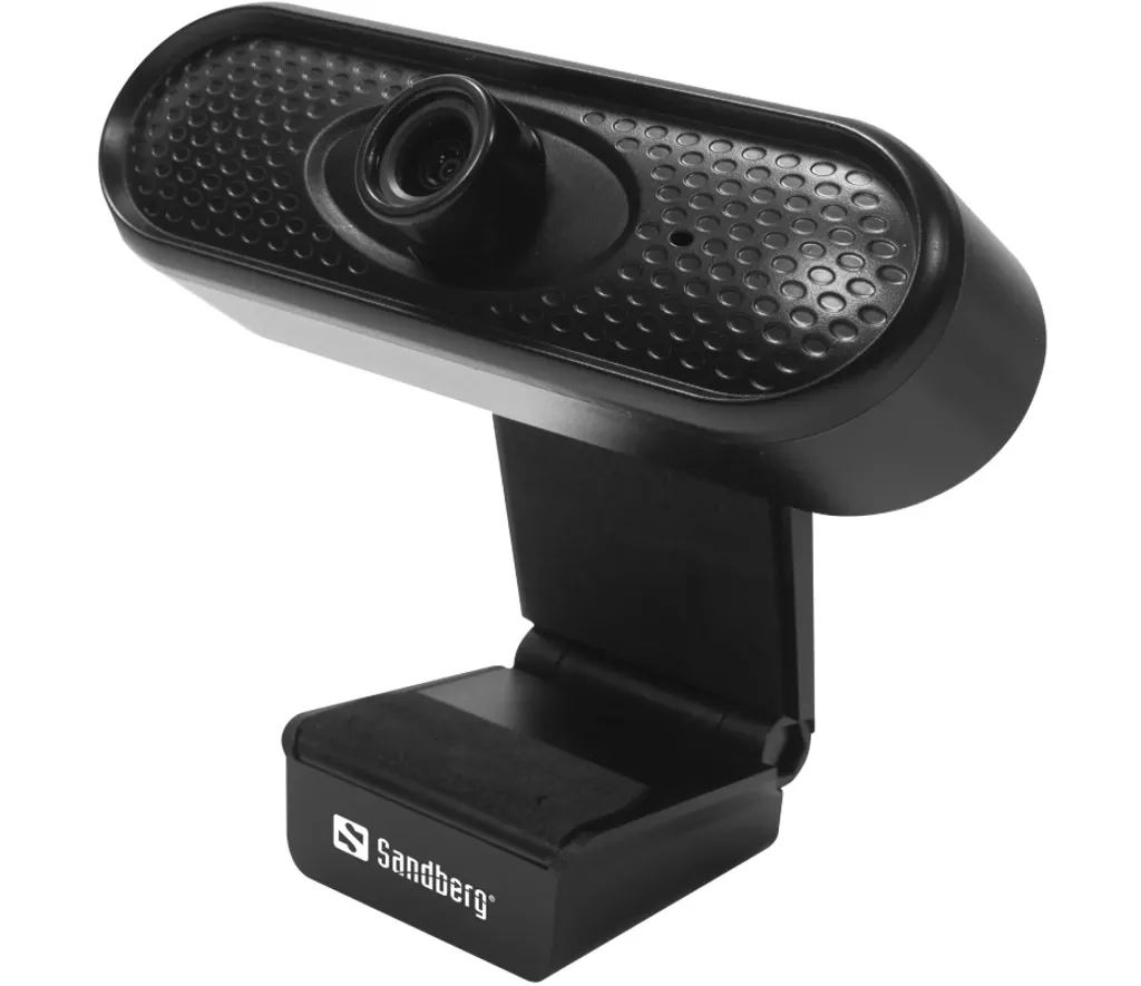 Webcam USB 1080P HD Sandberg - Vidéo Fluide et Haute Résolution 30 FPS - 4