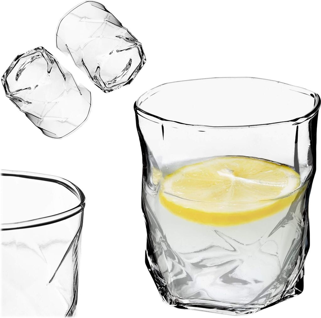 KADAX Glas für Getränke und Getränke 330ml 2 Stk