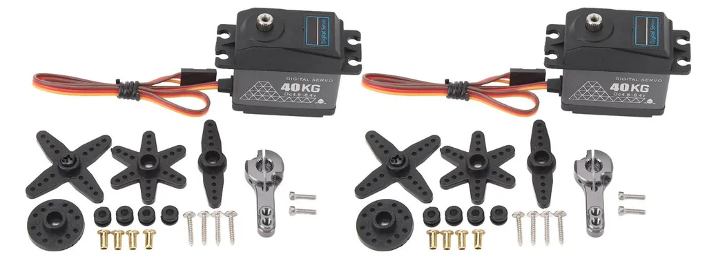 Servo de direction 40kg pour Crawler et Monster Truck 1/10 1/8 Braquage