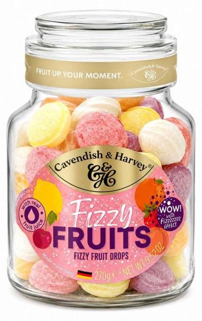 Cavendish & Harvey Fizzy Fruits 270g