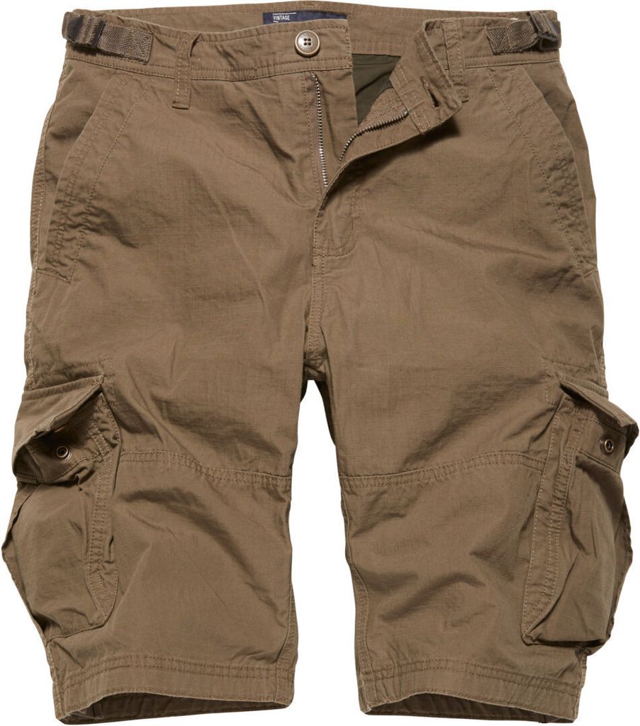Short Terrance de Vintage Industries, kaki, L Image du produit 