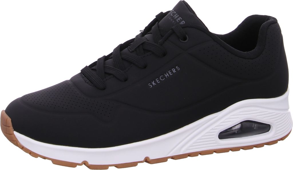 Skechers Uno Stand on Air Sneaker Schwarz Produktbild 