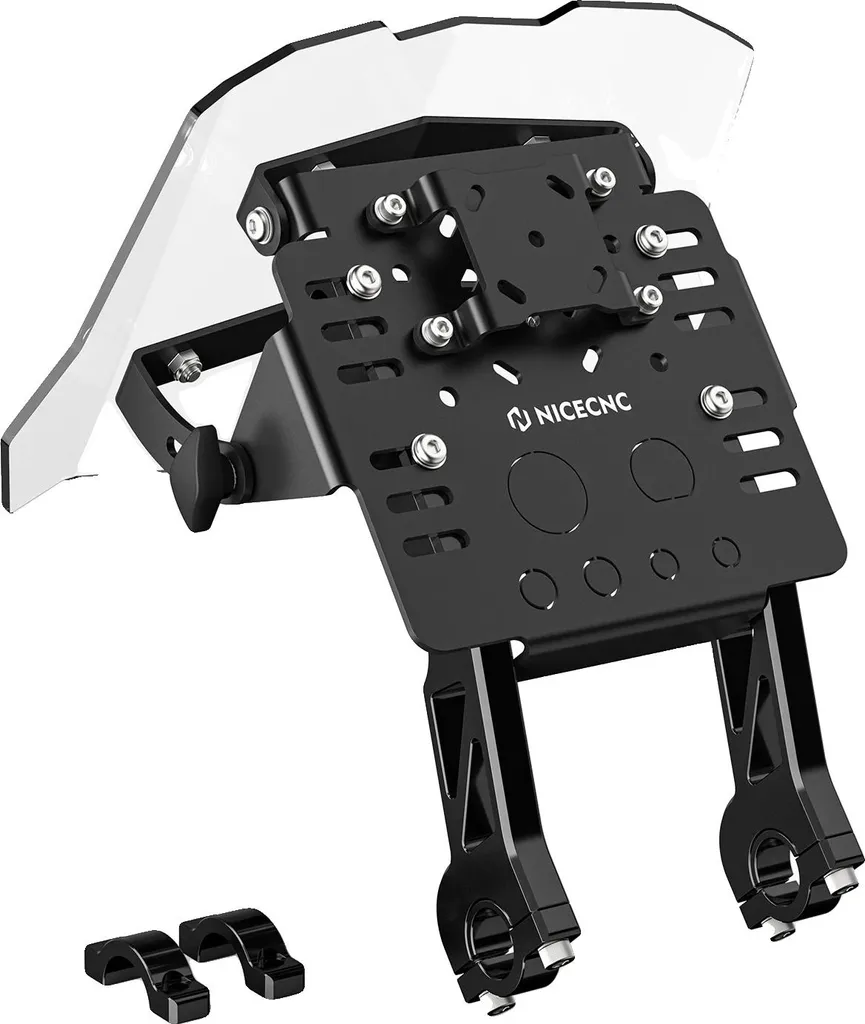 Support GPS Moto pour Voyageur - Fixation Carénage Noir Réglable Universel
