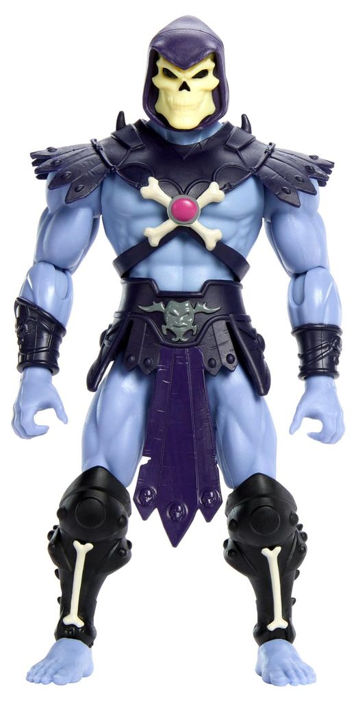 Masters of the Universe Origins 200X Skeletor aus der Cartoon-Kollektion, ca. 14 cm große Actionfigur, MOTU-Spielzeug, 6 Jahr(e), Mehrfarbig, Kuns...