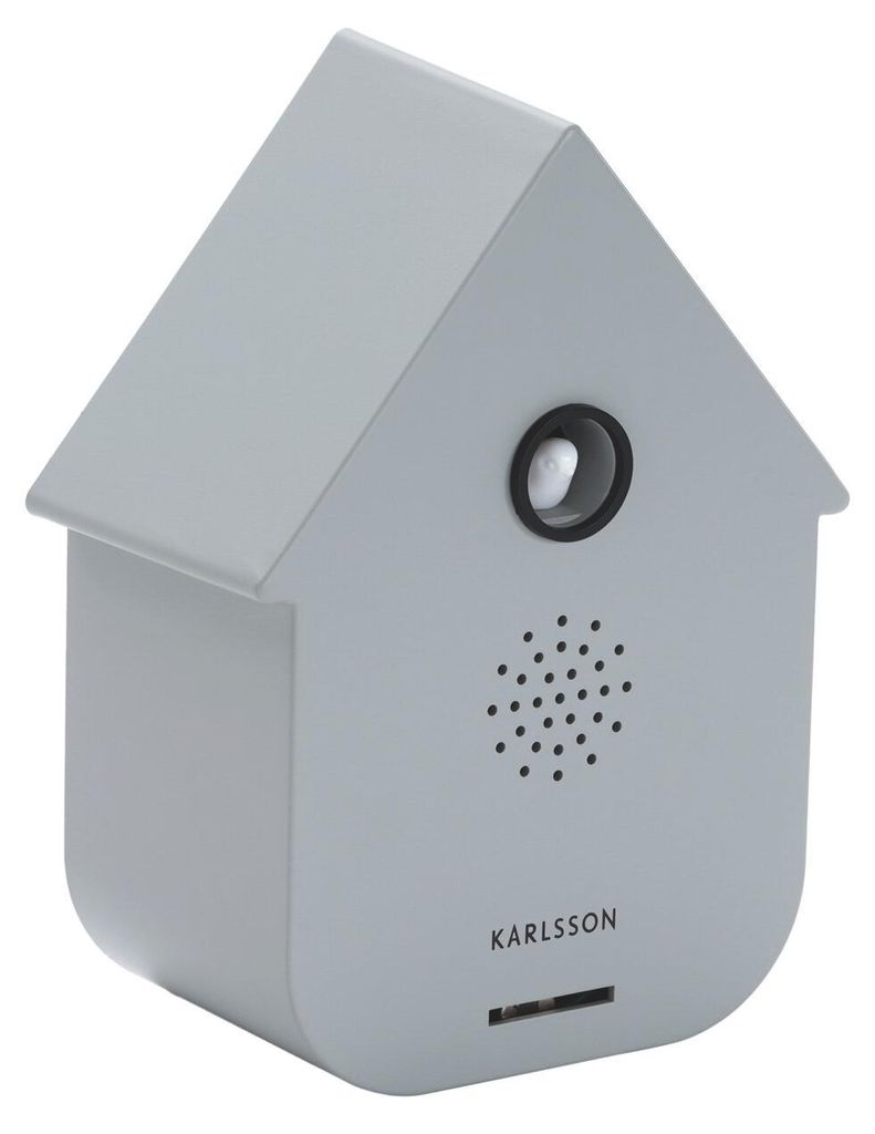 Karlsson - Decoratieve geluidsdoos Modern Cuckoo - Grijs - Productafbeelding 