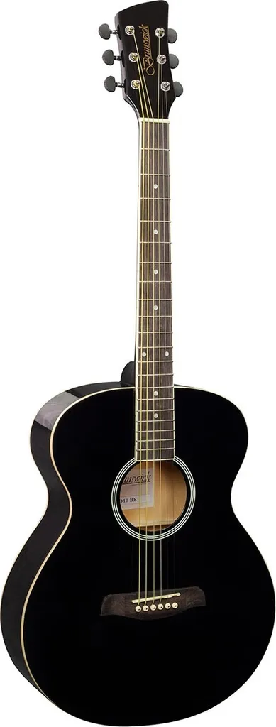 Brunswick BF100 Noir : Guitare avec Finition Brillante et Son Cristallin