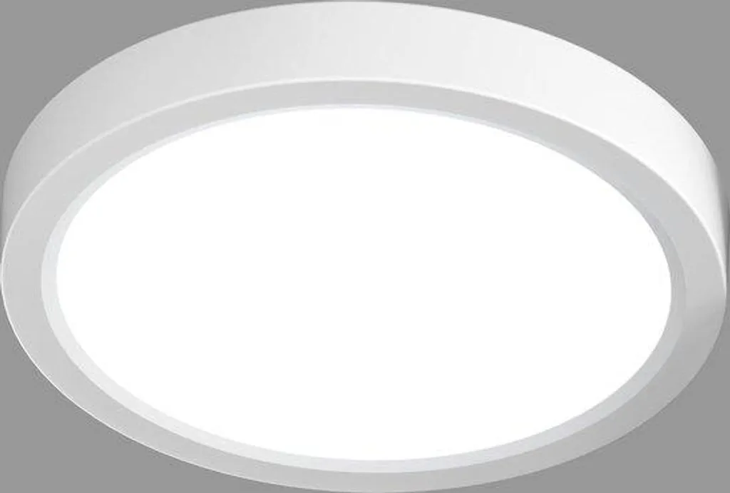Plafonnier LED noir pour chambre et salon 12W ambiance chaleureuse