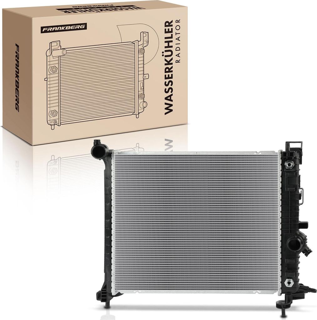 Frankberg 1x Kühler Wasserkühler Motorkühler für Opel Meriva B MPV Van S10 1.7L 2010-2017