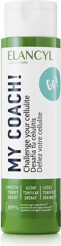 A product shot of an anti-cellulite treatment bottle.