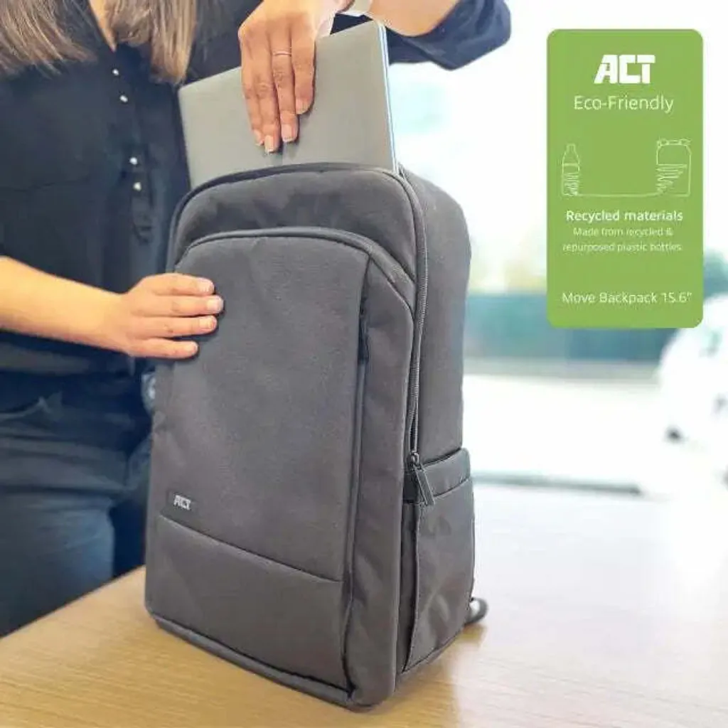 Sac à dos ACT Connectivity AC8530 pour ordinateur portable 15.6 pouces - 2