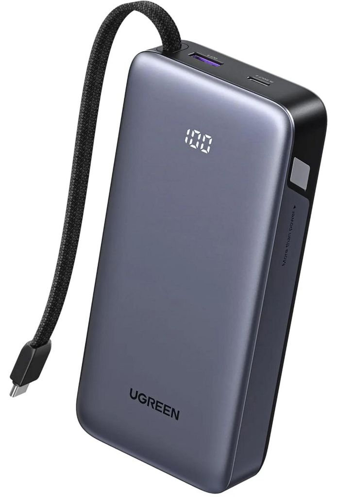 UGREEN PB536 20.000mAh 45W Powerbank 1x USB-A 1x USB-C 1x Produktbild 