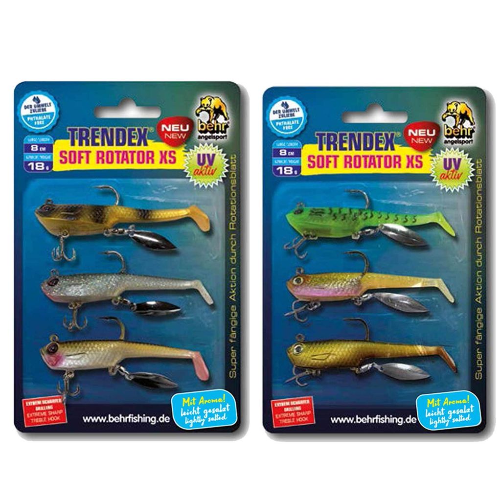 Behr Trendex Soft Rotator XS Set 2 F01 montierter Shad