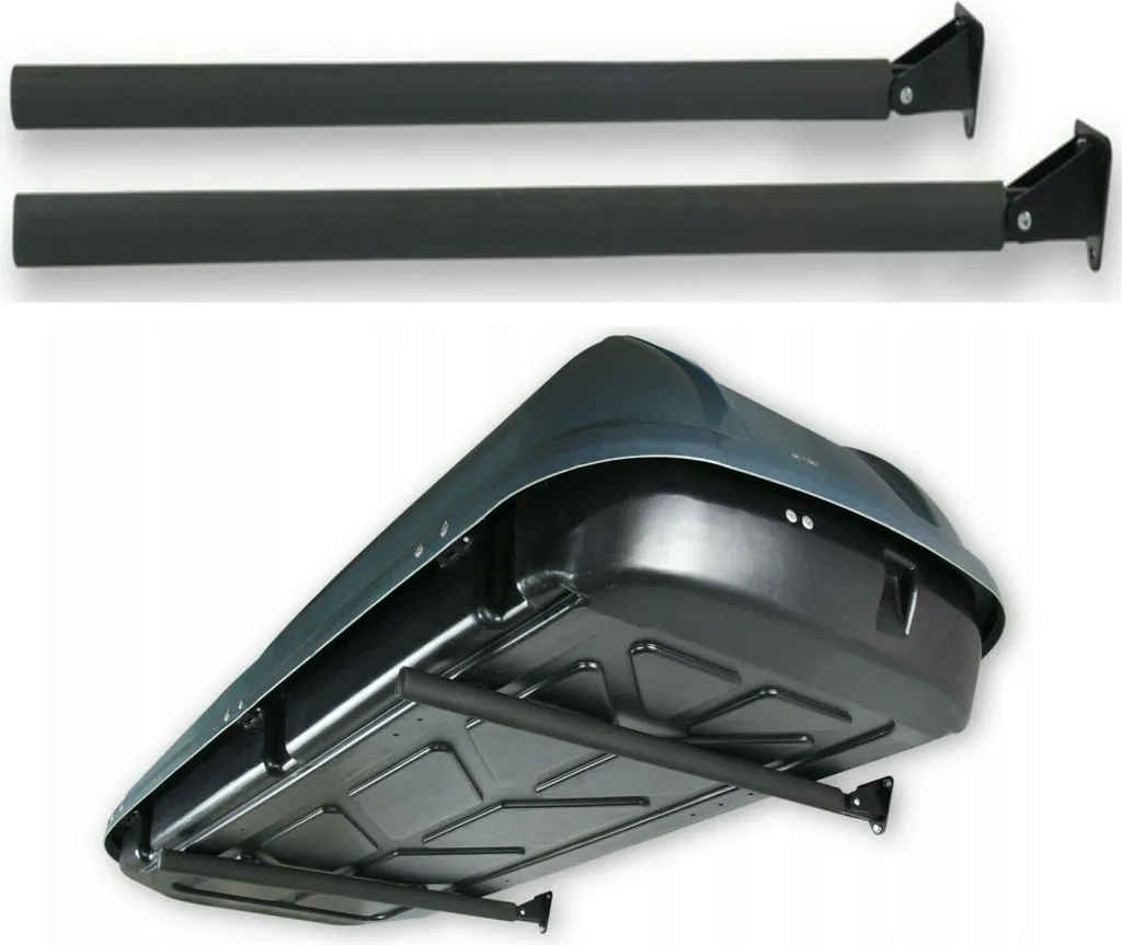Fixation Murale Skibox et Coffre de Toit avec Protection Mousse 80 cm