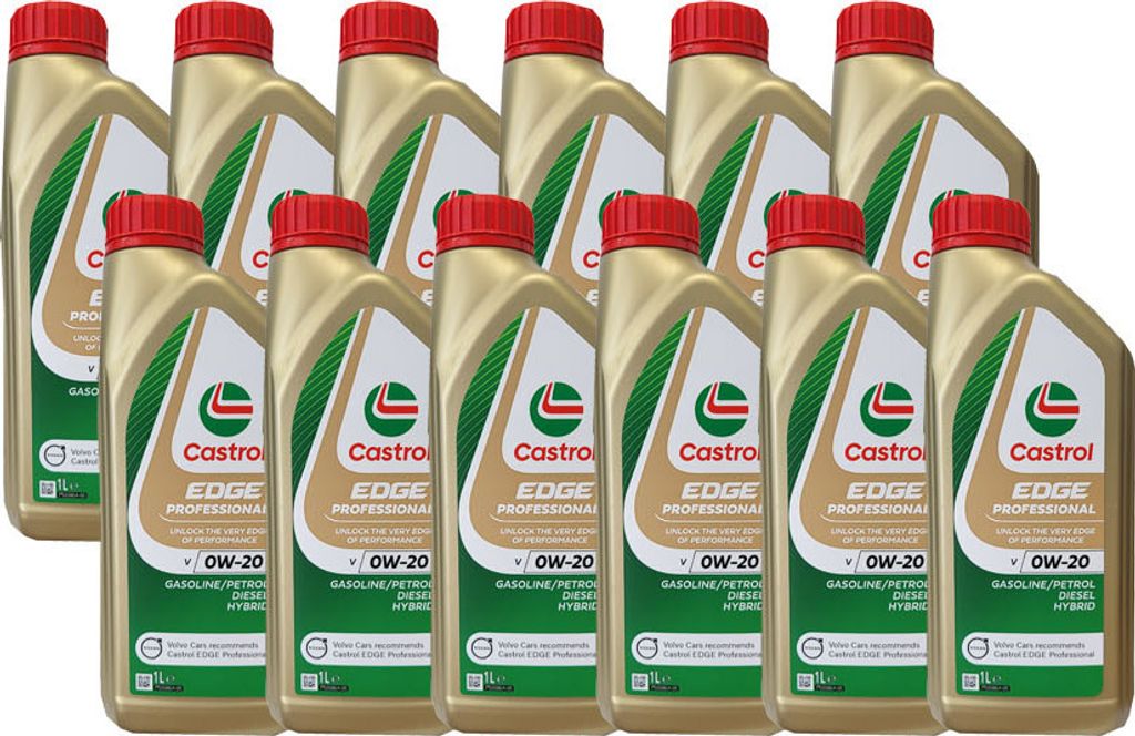 Castrol EDGE Professional V (Volvo) 0W-20 12x1 Liter