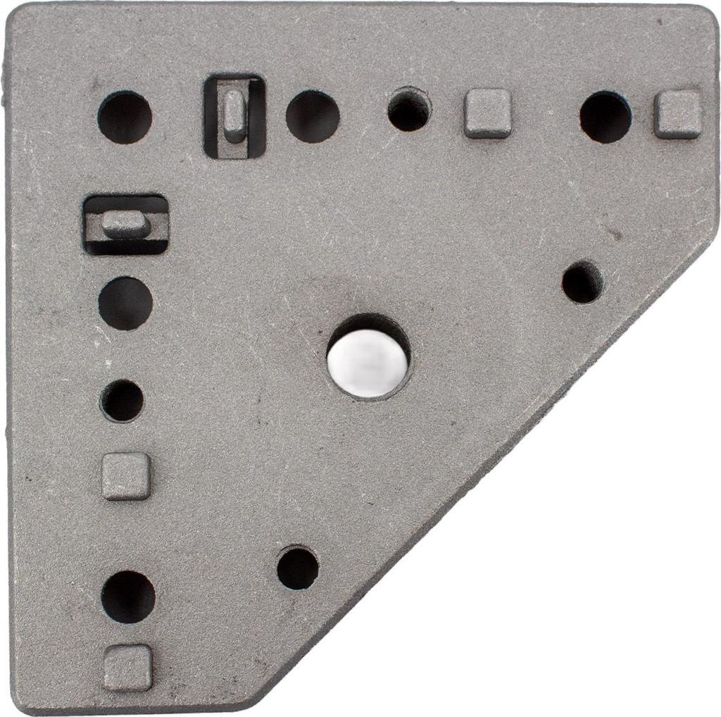 Stellfuß-Basis 3030 mit M12-Gewinde für Aluminiumprofile