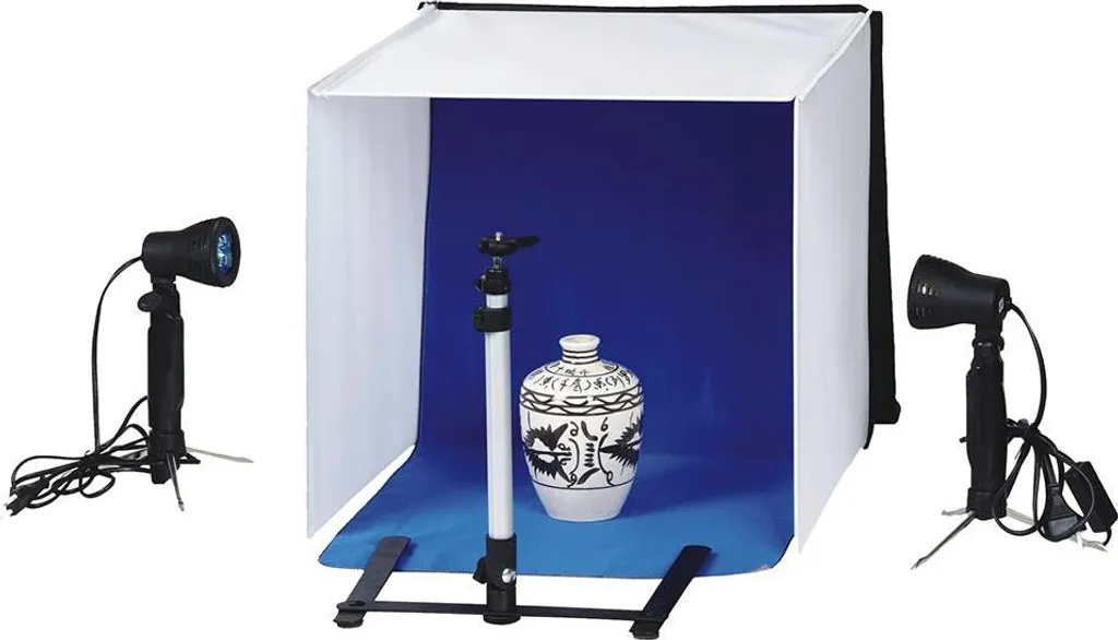 Boîte à Lumière Photo 40cm avec Éclairage 3200K Falcon Eyes PBK-40