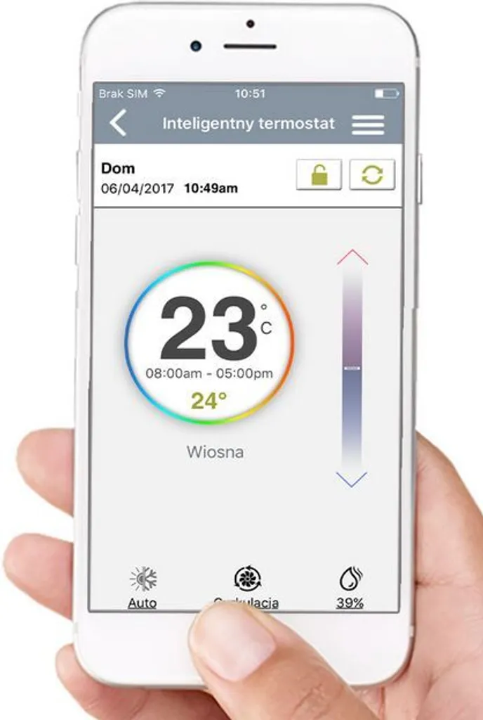 Thermostat programmable Ferguson WIFI FS1TH - Contrôle chauffage intelligent