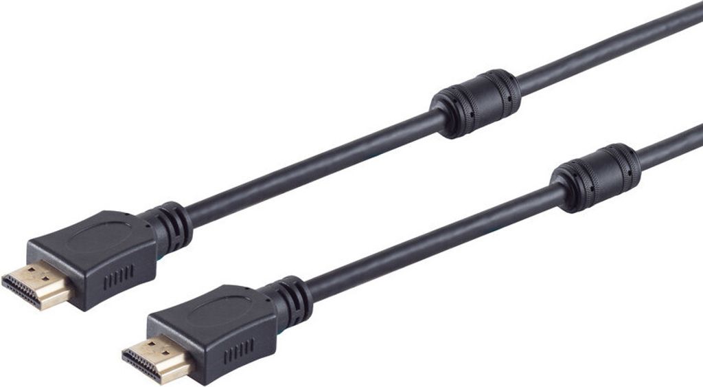 HDMI A-St. / HDMI A-St. verg. Ferrit HEAC 7,5m