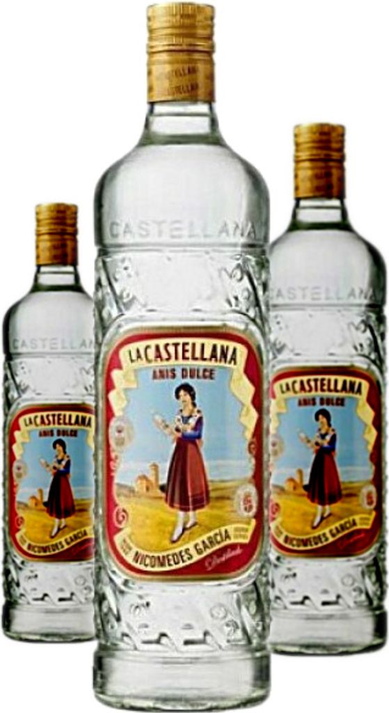 3 x Anis La Castellana Dulce 35 % vol. suess 0,7 l Span. Produktbild 