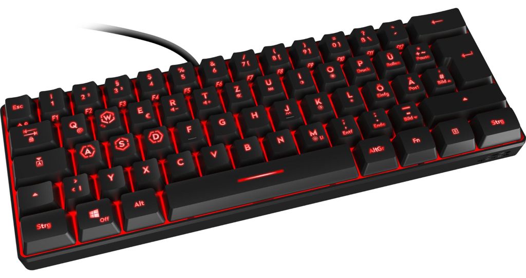 Speedlink SL-670014-BK Speedlink Gaming Tastatur LETOS RGB, Productafbeelding 