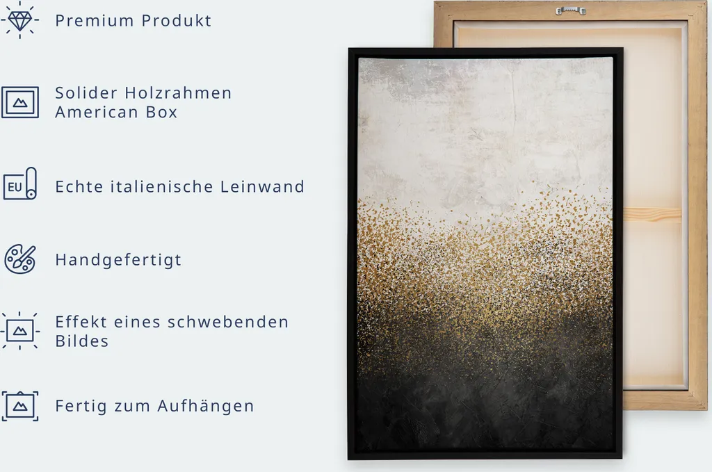 Offerta Quadro Moderno 60x40 cm - Tela Complex Gradient f-B-10157 - 3