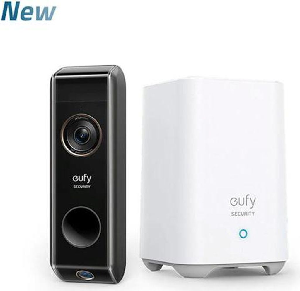 Zestaw eufy S330 + HomeBase 2 Video Doorbell, 2K HD, Zdjęcie produktu 