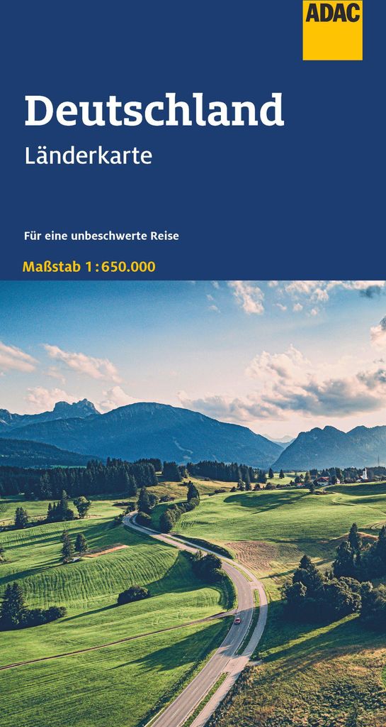 ADAC Länderkarte Deutschland 1:650.000
